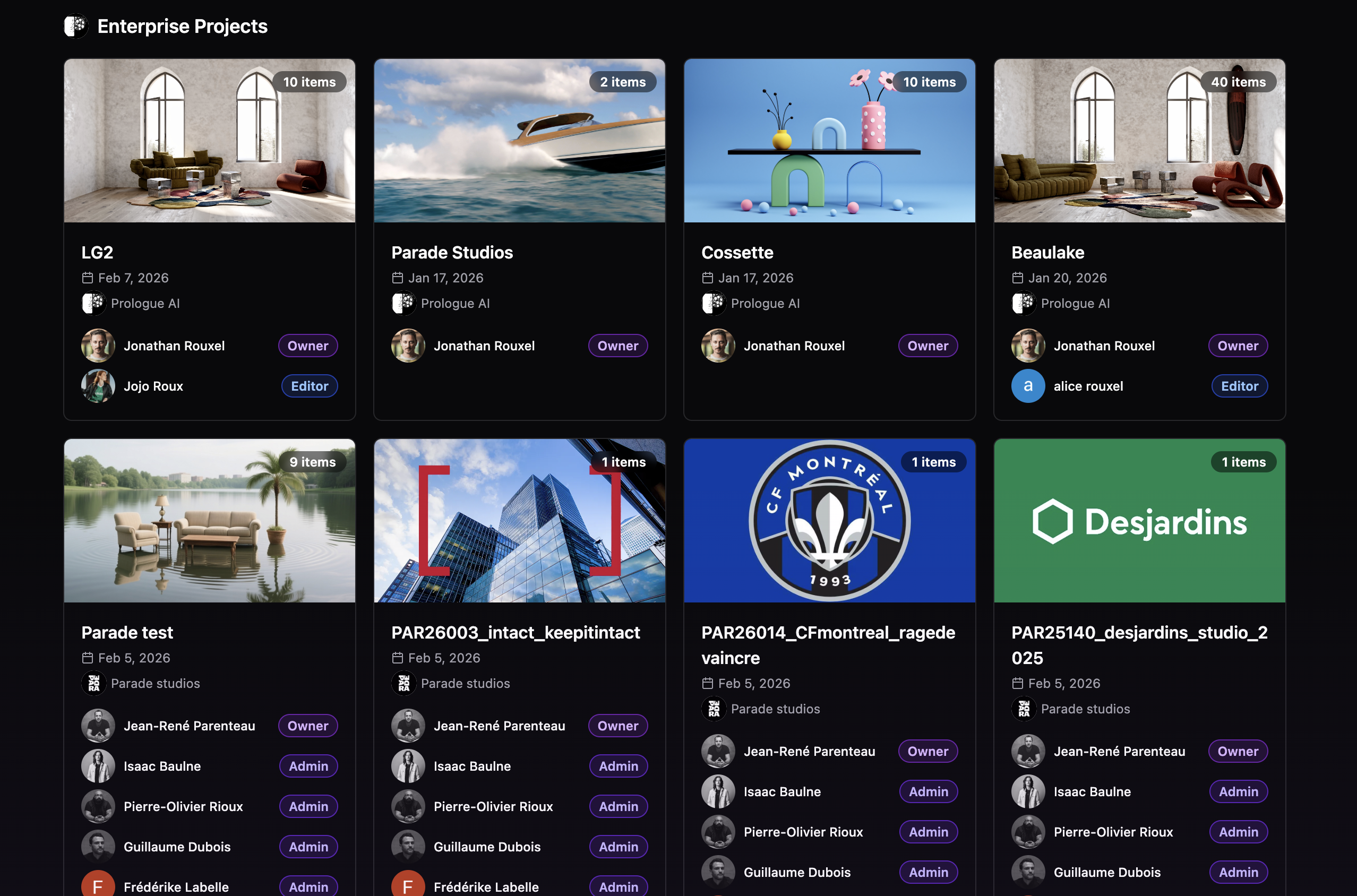 Editor access requests preview