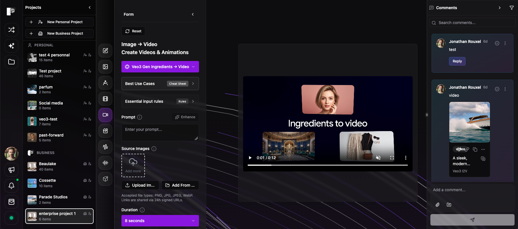 Enhanced User Interface preview