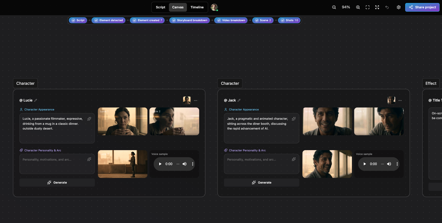 Reusable Creative Elements preview