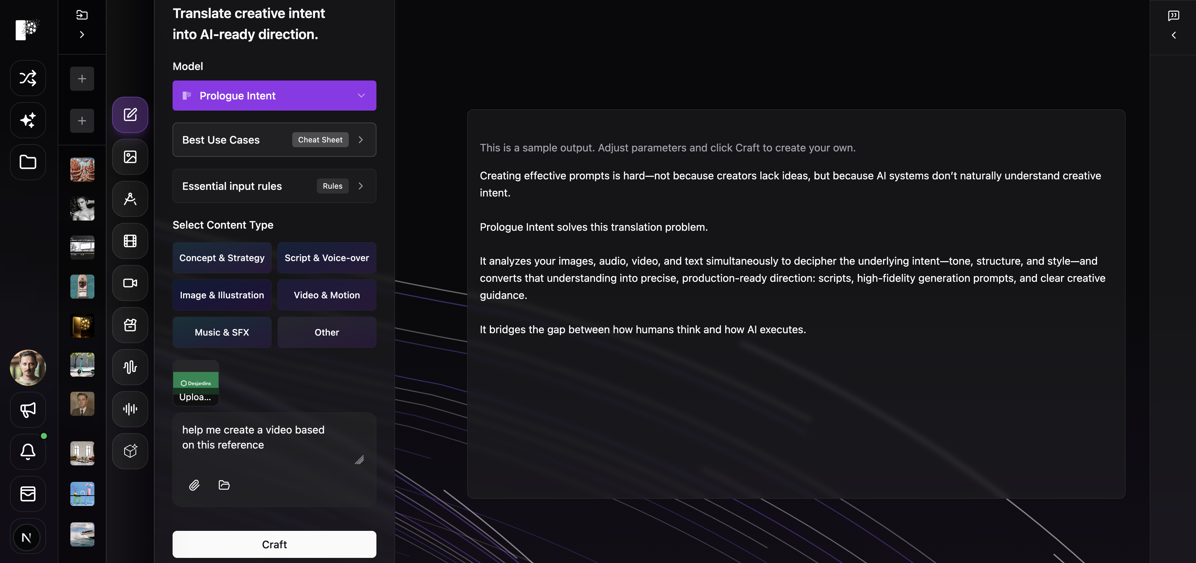 One tab, every medium preview