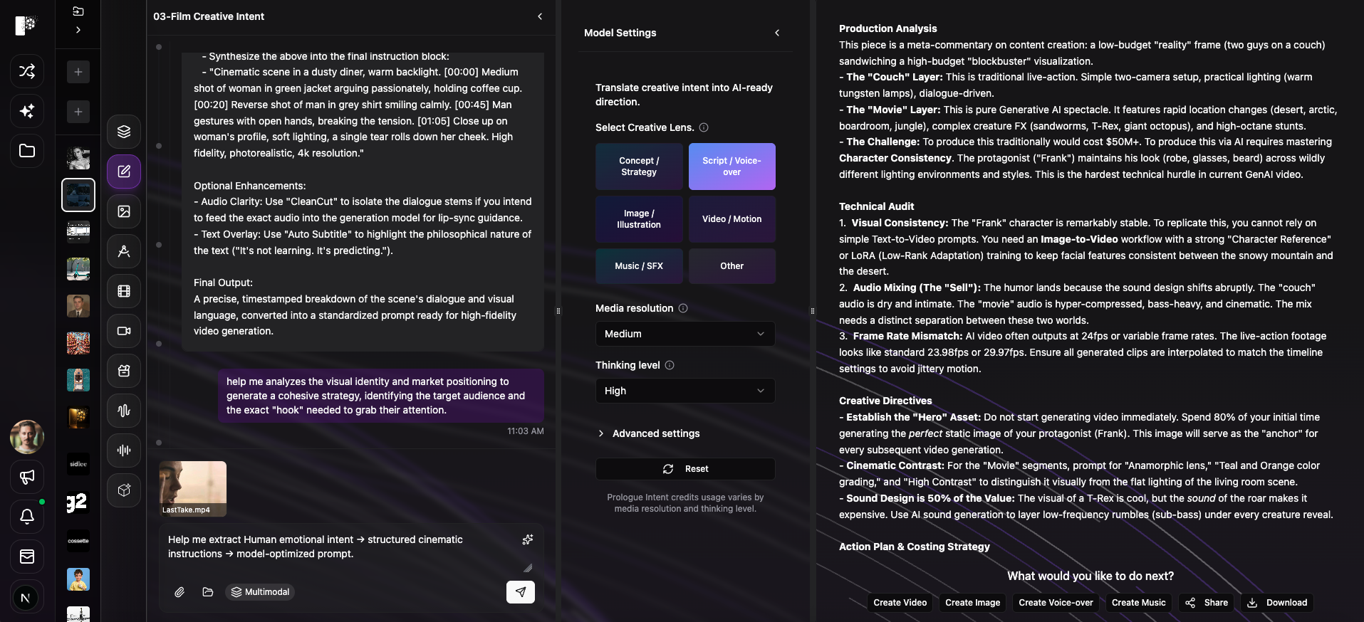 Prologue Intent in practice